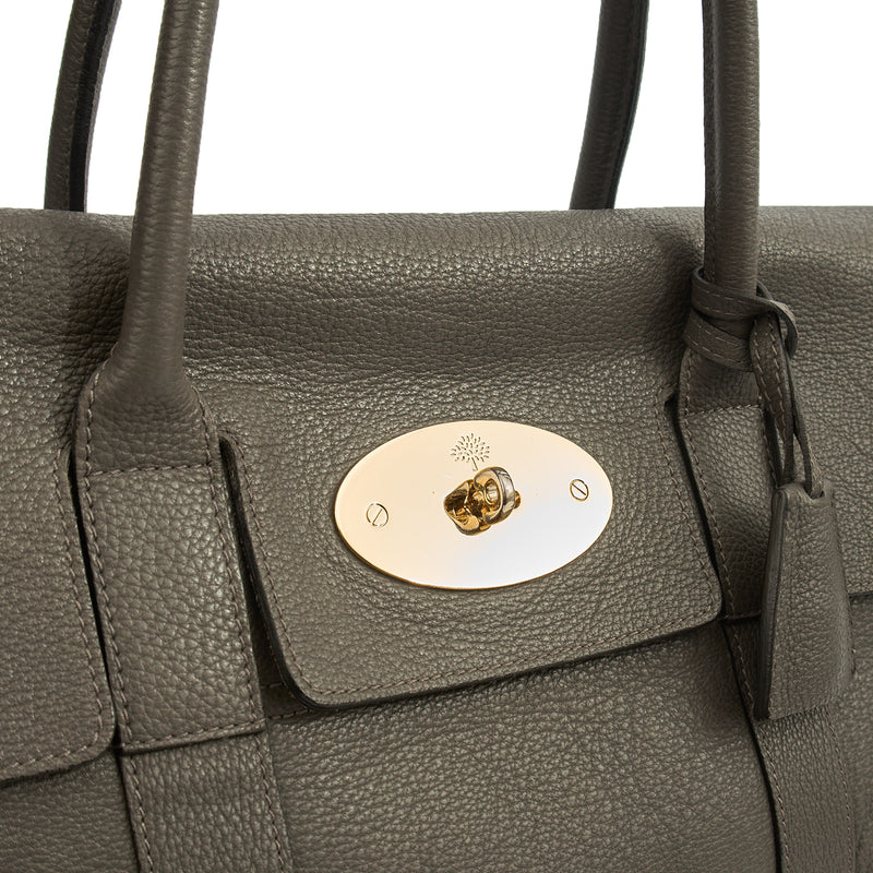 Picture of Mulberry Tote Bayswater Heritage in Charcoal Grey, Leather