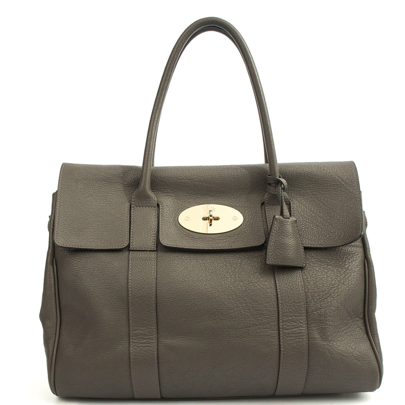 Picture of Mulberry Tote Bayswater Heritage in Charcoal Grey, Leather