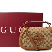 Picture of Gucci Shoulder Bag Blondie Shoulder Bag in Brown, Fabric