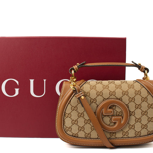 Picture of Gucci Shoulder Bag Blondie Shoulder Bag in Brown, Fabric