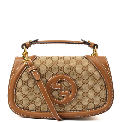 Picture of Gucci Shoulder Bag Blondie Shoulder Bag in Brown, Fabric