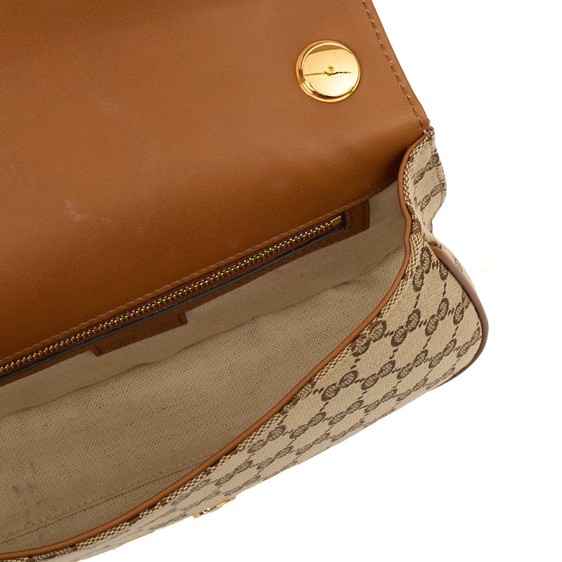 Picture of Gucci Shoulder Bag Blondie Shoulder Bag in Brown, Fabric