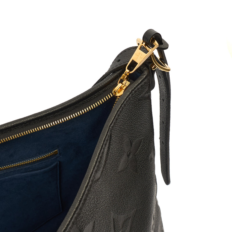 Picture of Louis Vuitton Satchel CarryAll MM Bag in Black, Empreinte Leather