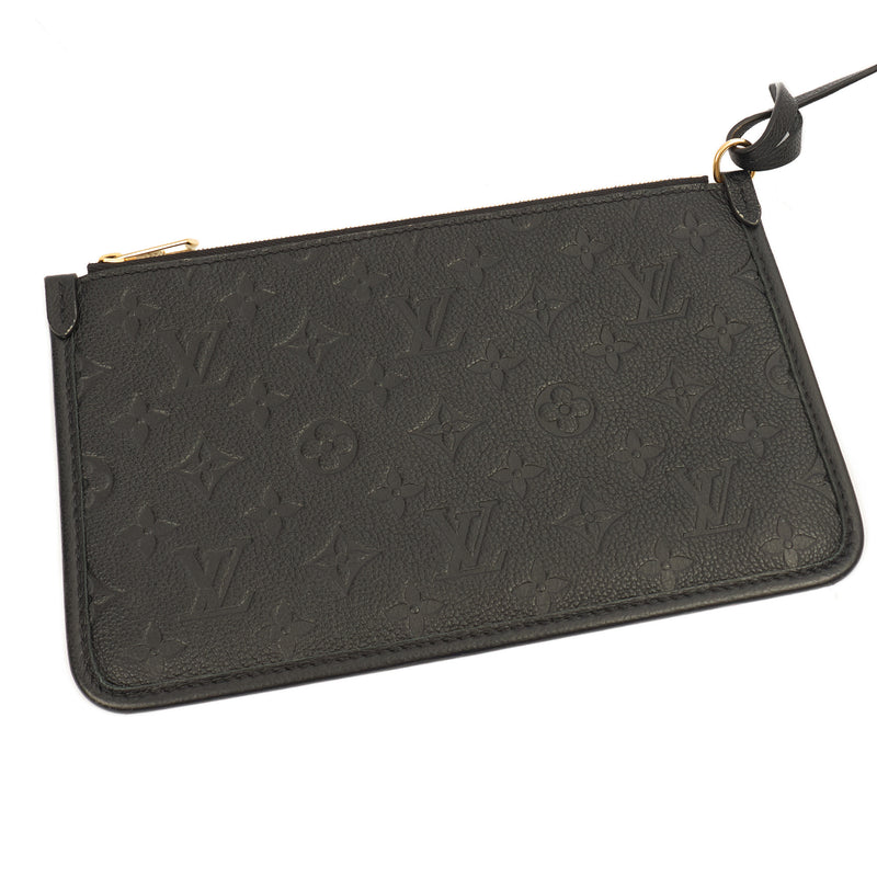 Picture of Louis Vuitton Satchel CarryAll MM Bag in Black, Empreinte Leather
