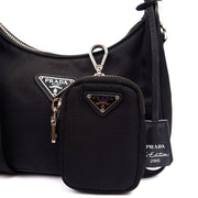 Picture of Prada Cross Body Re-Edition 2005 Re-Nylon Bag in Black, Nylon