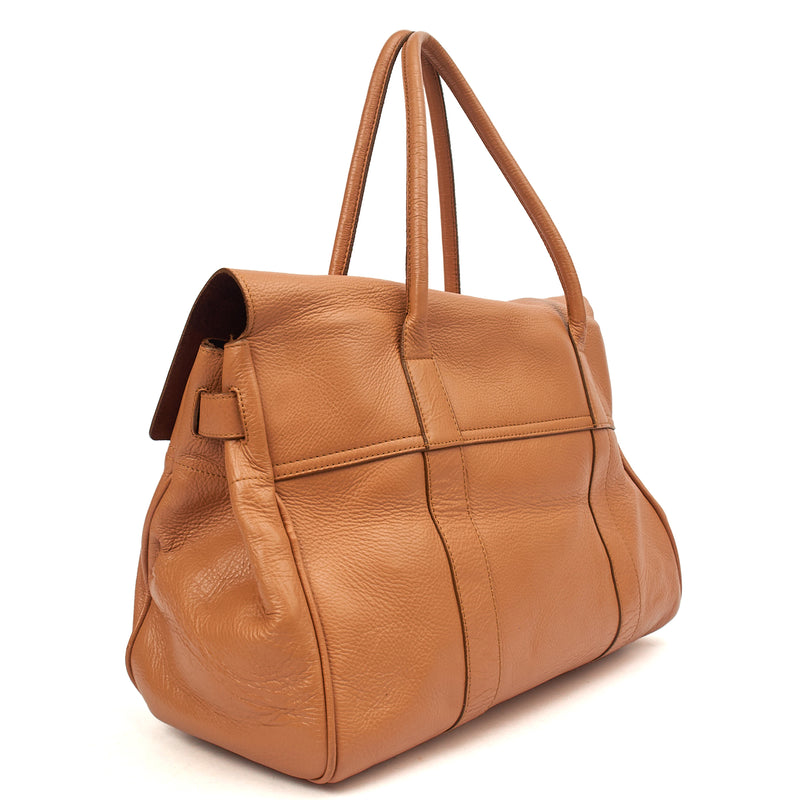 Mulberry Tote Bayswater Heritage in Brown, Calfskin Leather