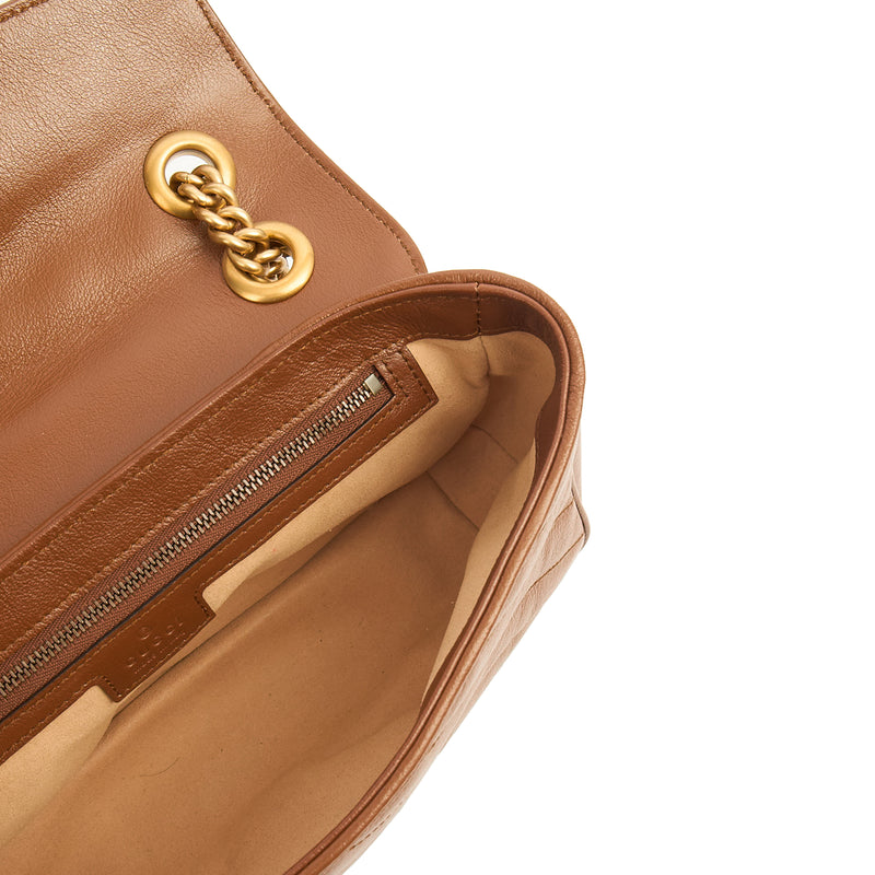 Picture of Gucci Shoulder Bag Marmont Shoulder Flap Bag - Medium in Brown, Leather