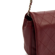 Picture of Chanel Cross Body Wallet on Chain in Red, Calfskin Leather