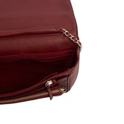 Picture of Chanel Cross Body Wallet on Chain in Red, Calfskin Leather
