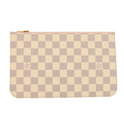 Picture of Louis Vuitton Tote Neverfull MM in Damier Azur, Canvas