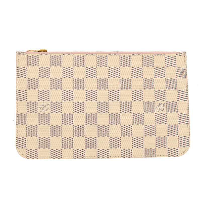 Picture of Louis Vuitton Tote Neverfull MM in Damier Azur, Canvas