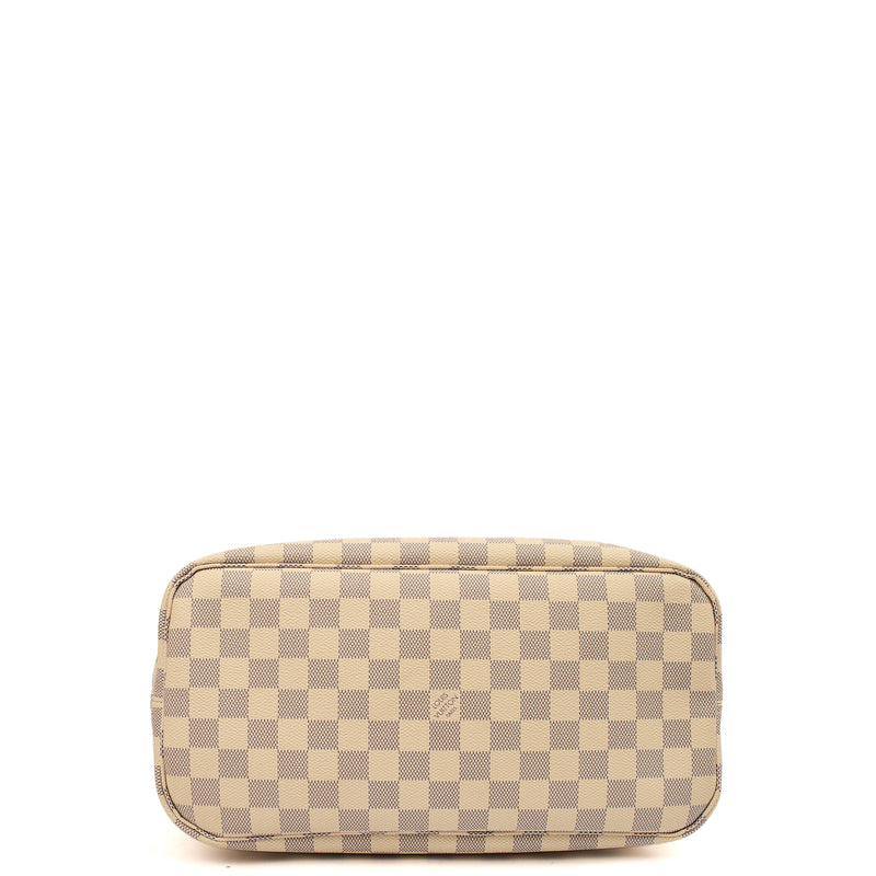 Picture of Louis Vuitton Tote Neverfull MM in Damier Azur, Canvas
