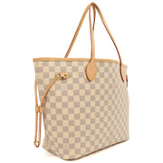 Picture of Louis Vuitton Tote Neverfull MM in Damier Azur, Canvas
