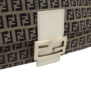 Picture of Fendi Shoulder Bag Mama in Zucca FF, Canvas