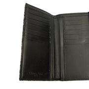 Picture of Christian Dior Wallet Saddle Coin Purse in Blue, Dior Oblique Embroidery