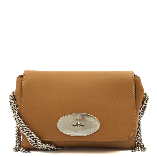 Picture of Mulberry Cross Body Lily in Deer Brown, Calfskin Leather