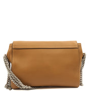 Picture of Mulberry Cross Body Lily in Deer Brown, Calfskin Leather