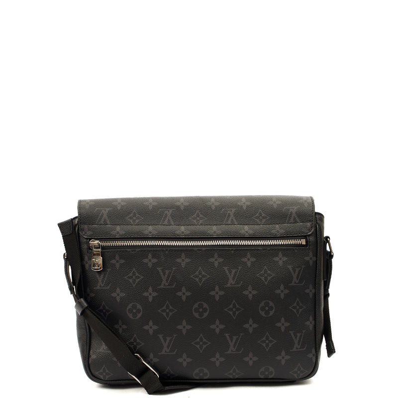 Picture of Louis Vuitton Satchel Outdoor Messenger in Monogram Eclipse, Canvas