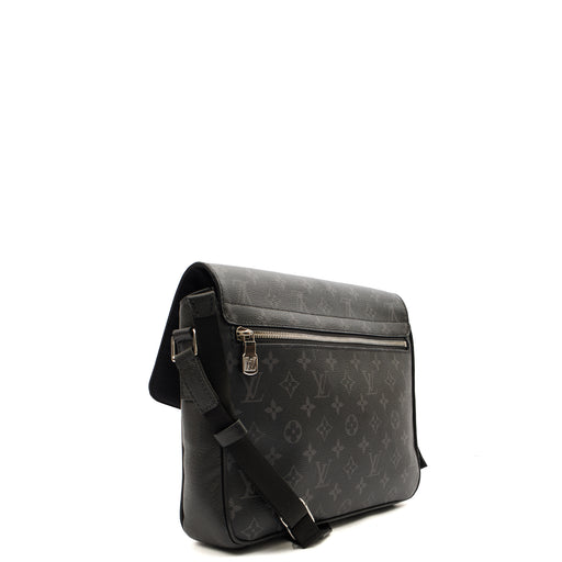 Picture of Louis Vuitton Satchel Outdoor Messenger in Monogram Eclipse, Canvas