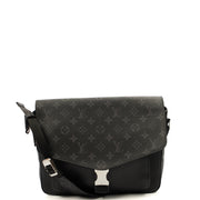 Picture of Louis Vuitton Satchel Outdoor Messenger in Monogram Eclipse, Canvas