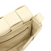 Picture of Bottega Veneta Cross Body Cassette in White, invalid
