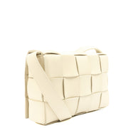 Picture of Bottega Veneta Cross Body Cassette in White, invalid
