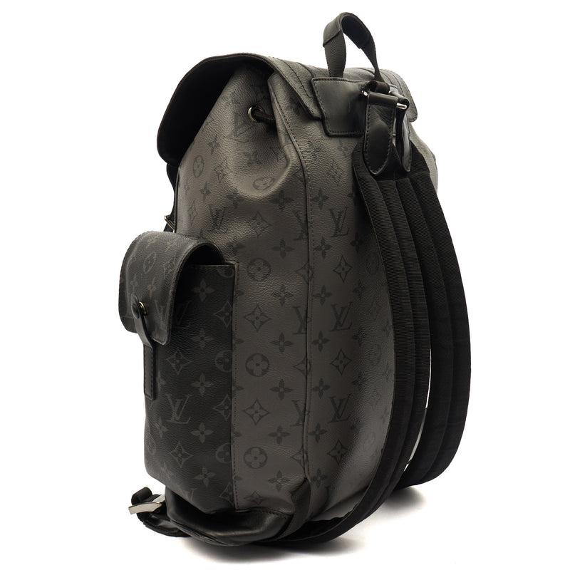 Picture of Louis Vuitton Backpack Christopher MM Backpack in Monogram Eclipse, invalid
