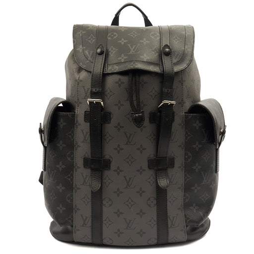 Picture of Louis Vuitton Backpack Christopher MM Backpack in Monogram Eclipse, invalid