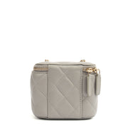 Picture of Chanel Cross Body Vanity Case - Mini in Grey, Lambskin Leather