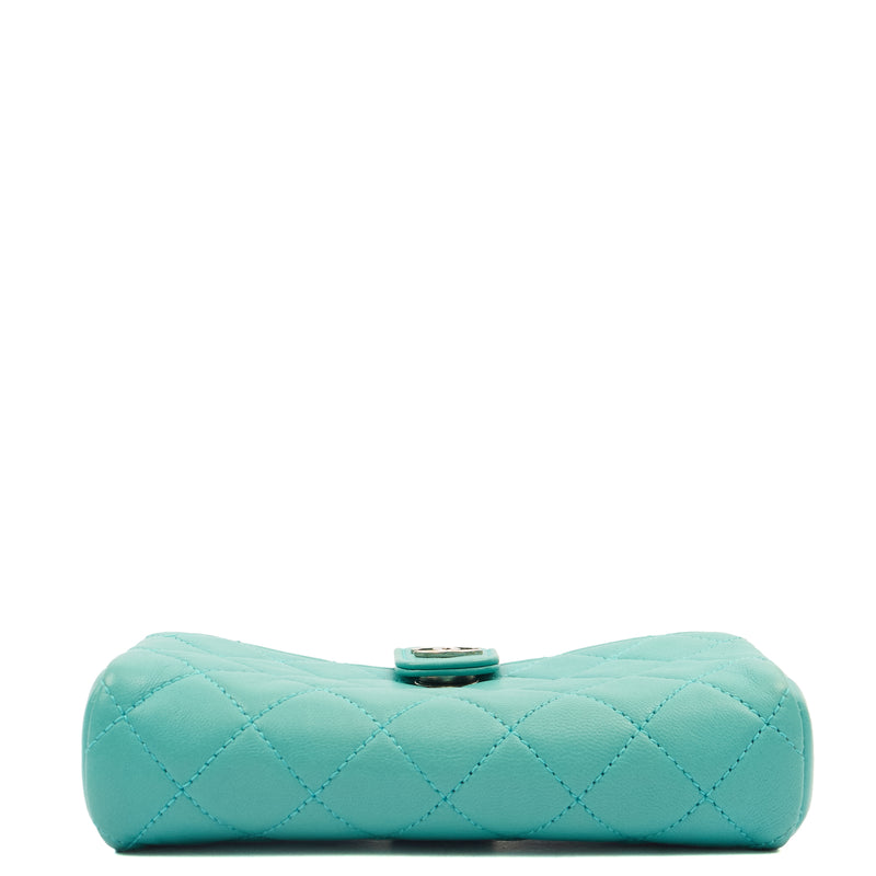 Picture of Chanel Other Compact Wallet in Blue, Lambskin Leather