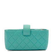 Picture of Chanel Other Compact Wallet in Blue, Lambskin Leather