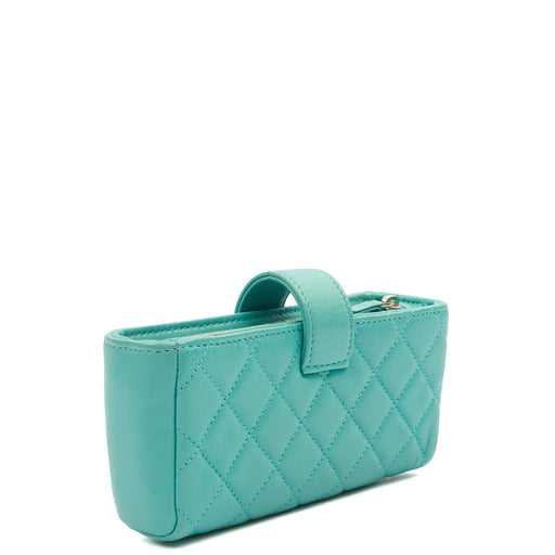 Picture of Chanel Other Compact Wallet in Blue, Lambskin Leather