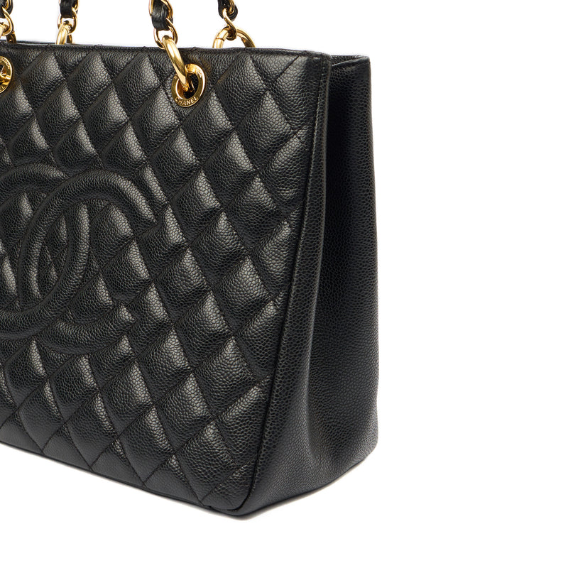 Picture of Chanel Tote Grand Shopping Tote in Black, Caviar Leather