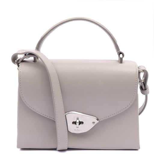 Picture of Mulberry Top Handle Lana in Powder Grey, Calfskin Leather