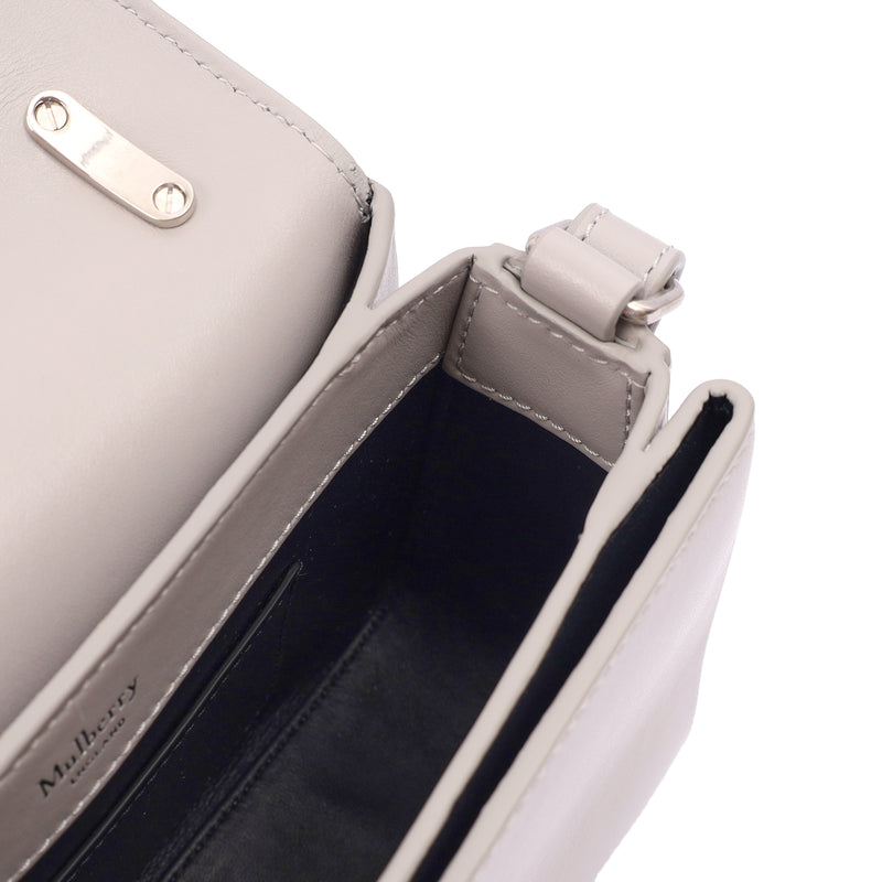 Picture of Mulberry Top Handle Lana in Powder Grey, Calfskin Leather