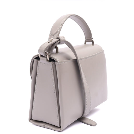 Picture of Mulberry Top Handle Lana in Powder Grey, Calfskin Leather