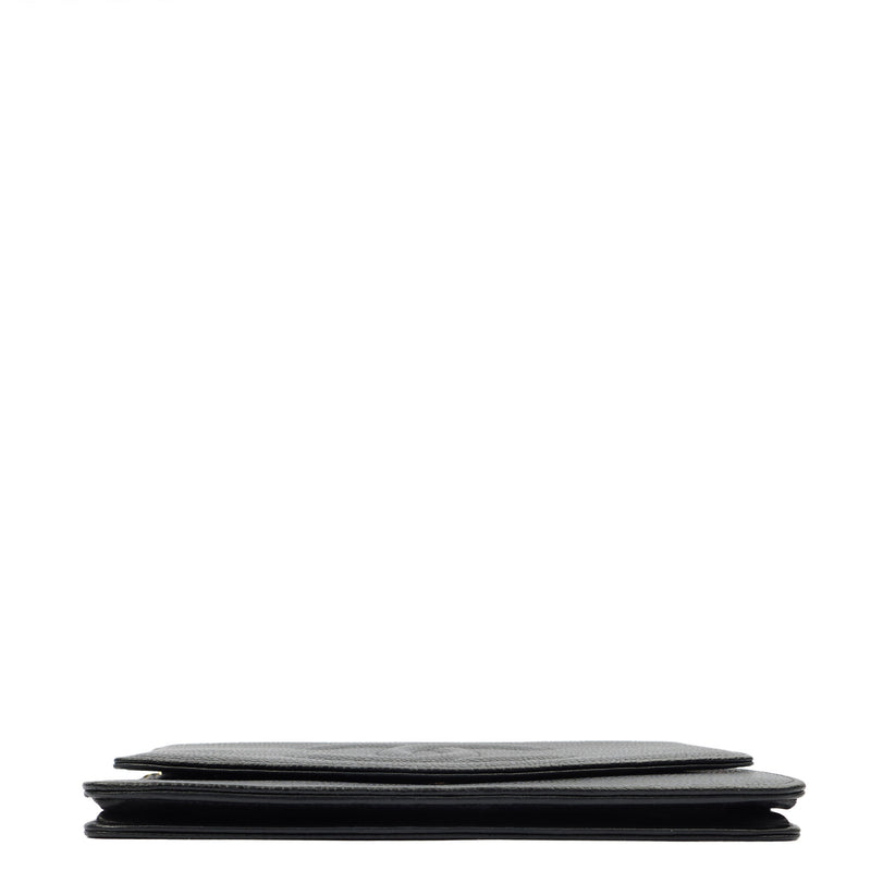 Picture of Chanel Cross Body Wallet on Chain in Black, Caviar Leather