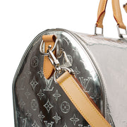 Picture of Louis Vuitton Soft Sided Keepall 50 Bandouliere in Metallic, Leather