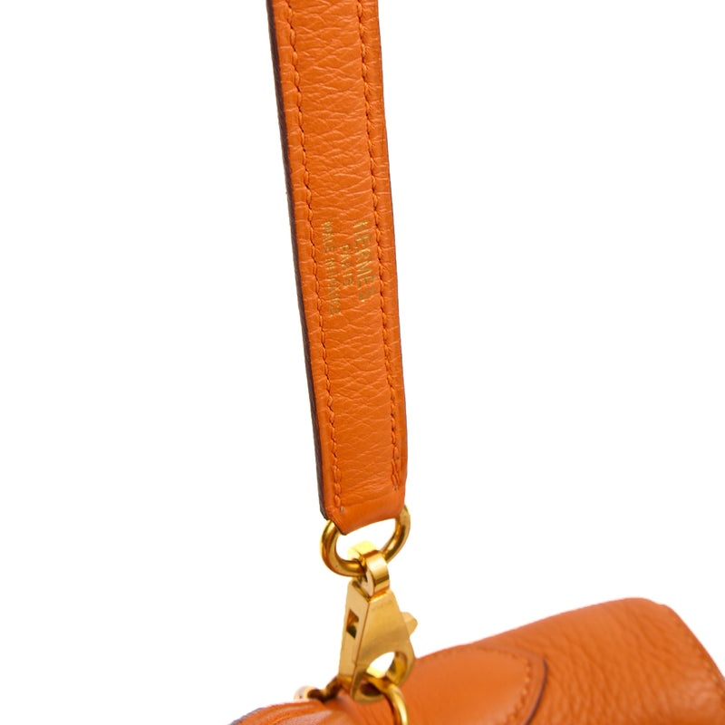 Picture of Hermes Tote Kelly 35 in Classic Orange, Togo Leather
