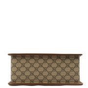 Picture of Gucci Top Handle Horsebit 1955 Tote in GG Supreme, Leather