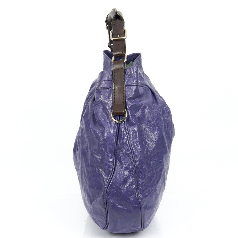 Picture of Mulberry Shoulder Bag Mitzy Hobo in Purple, Calfskin Leather