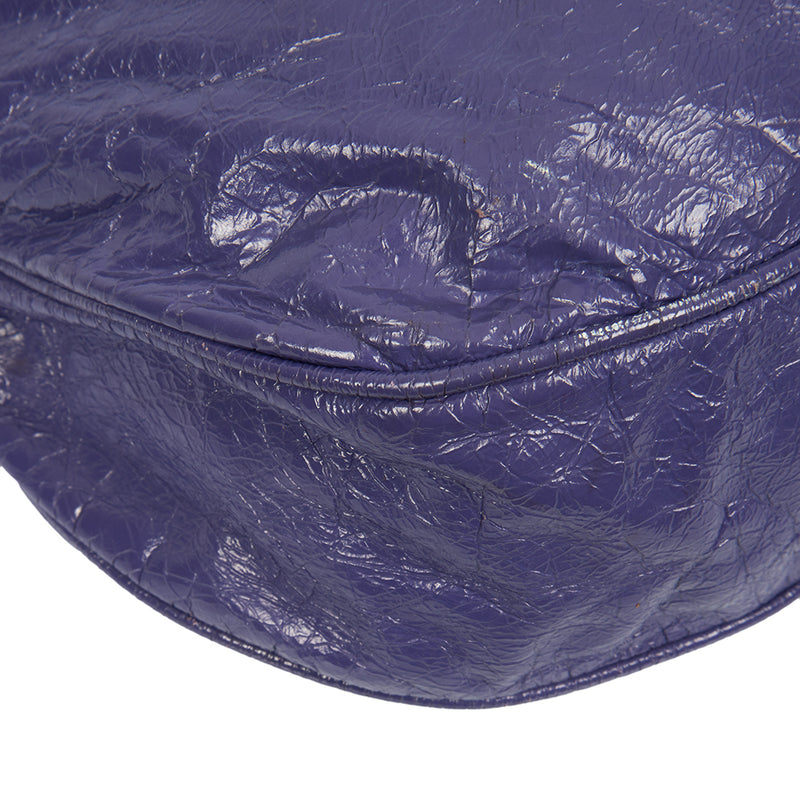 Picture of Mulberry Shoulder Bag Mitzy Hobo in Purple, Calfskin Leather