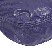 Picture of Mulberry Shoulder Bag Mitzy Hobo in Purple, Calfskin Leather