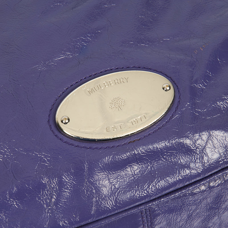 Picture of Mulberry Shoulder Bag Mitzy Hobo in Purple, Calfskin Leather