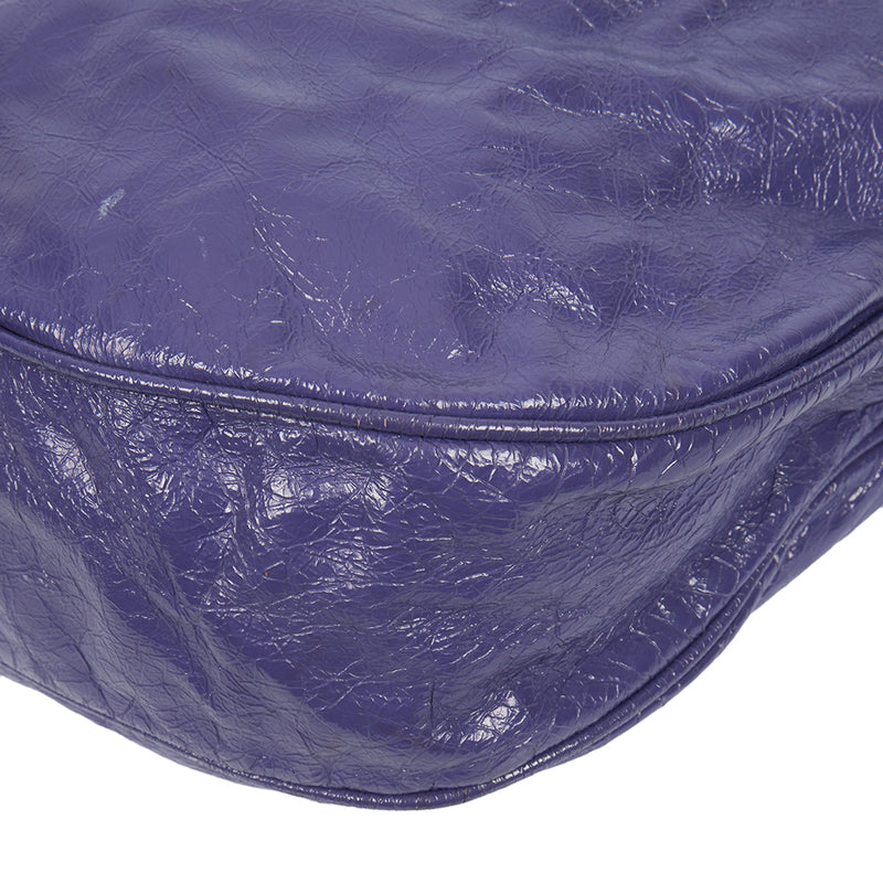 Picture of Mulberry Shoulder Bag Mitzy Hobo in Purple, Calfskin Leather