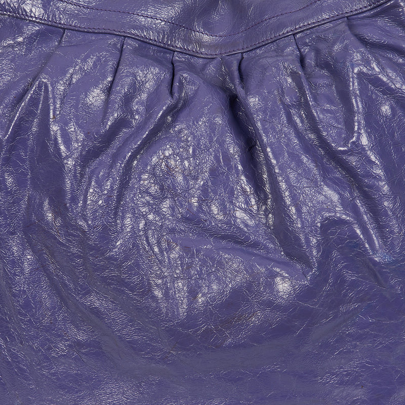 Picture of Mulberry Shoulder Bag Mitzy Hobo in Purple, Calfskin Leather