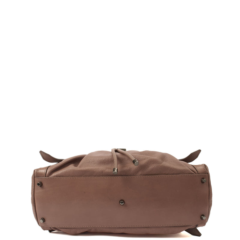 Picture of Burberry Tote Shoulder Bag in Pink, Leather