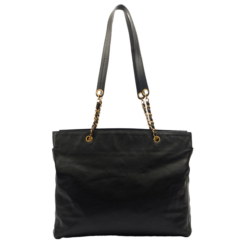 Picture of Chanel Tote Tote in Black, Caviar Leather