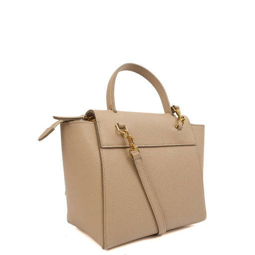 Picture of Celine Top Handle Belt Bag - Nano in Cream, Box Calfskin