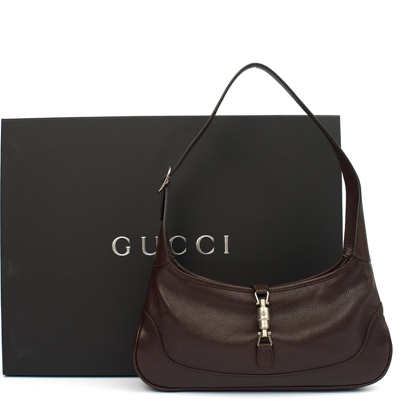 Picture of Gucci Shoulder Bag Jackie in Brown, Leather